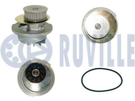 OPEL Помпа воды Ascona C, Kadett E 86-, Vectra A 1.4/1.6 88- RUVILLE 56527P