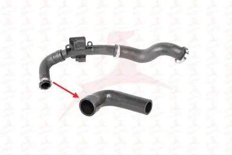 RENAULT Патрубок интеркулера Kangoo 1.5dCI 08- MEHA MH52464