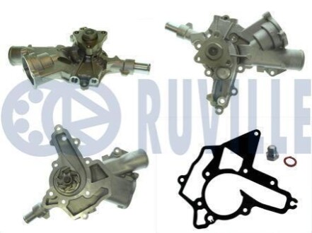 OPEL Помпа воды Astra H, Corsa C/D 00- RUVILLE 561269E