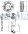 VW Натяжитель ремня Crafter 2.5TDI RUVILLE 542286 (фото 2)