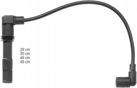 Комплект кабелей зажигания CHAMPION CLS260 (фото 1)