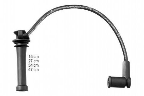 Комплект кабелiв запалювання CHAMPION CLS075 (фото 1)