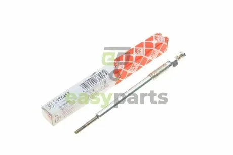 Свічка розжарювання Mitsubishi L200/Pajero IV 2.5DI-D/3.2DI-D 05- (11V/169mm M10x1.25) FEBI BILSTEIN 176217
