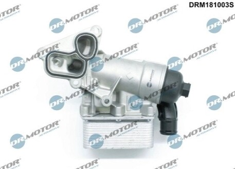 Корпус масляного фiльтра з радiатором DR MOTOR DRM181003S