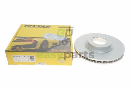 Диск гальмівний (передній) Porsche Panamera 09-16 (R) (360x36) PRO+ TEXTAR 92214005 (фото 1)