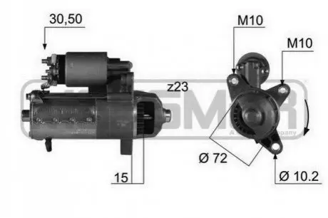 Стартер Messmer 220365