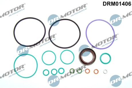 Комплект прокладок з різних матеріалів DR MOTOR DRM01406