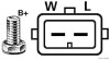 Генератор HERTH+BUSS / JAKOPARTS J5118035 (фото 4)