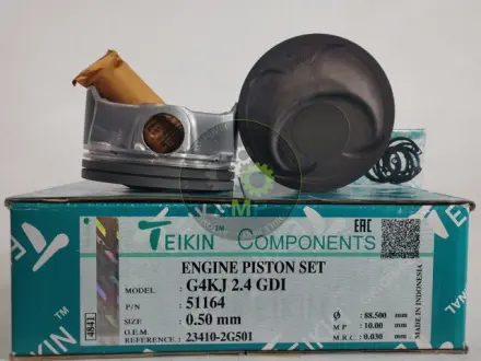 Поршни ремонт (+0.50мм) к-кт на мотор Hyundai G4KJ 2,4L GDI TEIKIN 51164050