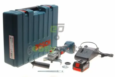 Шліфмашина акумуляторна (кутова) GWS 180-LI (700W) 11000 об/хв./125mm (+ АКБ) BOSCH 06019H9025