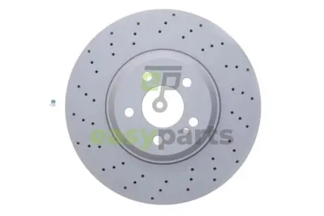 Диск гальмівний (передній) MB S-class (W222/V222/X222) 13- (342x32) BOSCH 0986479G35
