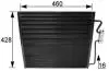 Конденсер кондиционера MAHLE / KNECHT AC 154 001S (фото 1)