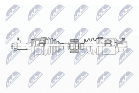 DRIVESHAFT NTY NPW-SU-058 (фото 1)