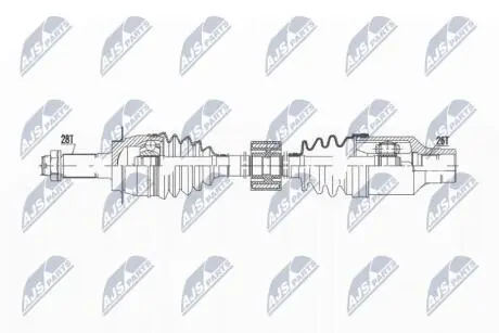 DRIVESHAFT NTY NPW-SU-058