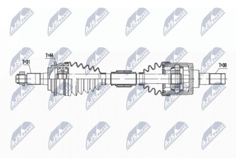 DRIVESHAFT NTY NPW-MZ-088 (фото 1)