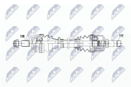 DRIVESHAFT NTY NPW-PE-099