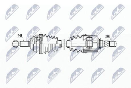 DRIVESHAFT NTY NPW-RE-195