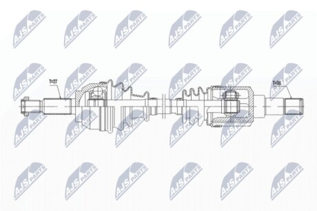 DRIVESHAFT NTY NPW-JG-002