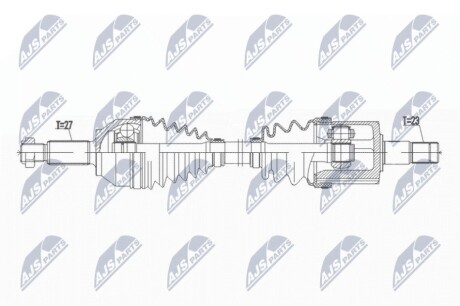 DRIVESHAFT NTY NPW-JG-004