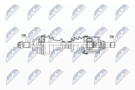 DRIVESHAFT NTY NPW-CT-139