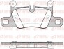 PORSHE колодки гальм. передн. 911 12-, Panamera 09- REMSA 1714.00 (фото 1)