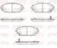 MAZDA Гальмівні колодки 3 1.8 SKYACTIV-D 19- REMSA 1900.02 (фото 1)