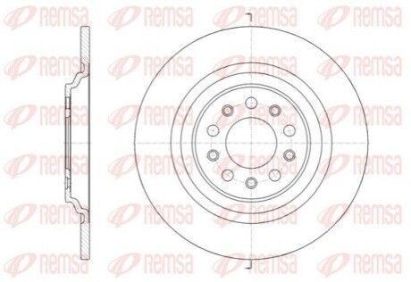 Диск гальм. задн. Jeep Cherokee -18 REMSA 61783.00