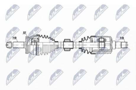 DRIVESHAFT NTY NPW-HY-625