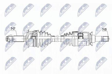 ПОЛУОСЬ NTY NPW-PE-107 (фото 1)