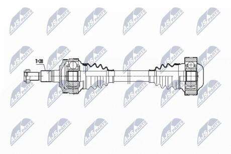 ПОЛУОСЬ NTY NPW-PS-002