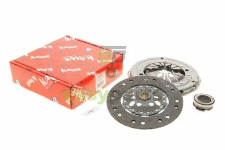 Комплект зчеплення VW Golf/Audi A3/Skoda Octavia 1.9 TDI (d=220mm) (+вижимний) KAWE 960871