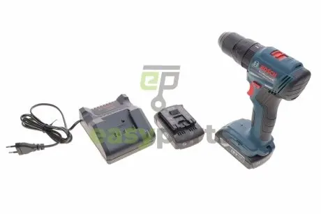 Фото шуруповерт акумуляторний GSB 185-LI 18V/2.0Ah 50 Нм (2 акб + зарядка) BOSCH 06019K3100 Шуруповерт акумуляторний GSB 185-LI 18V/2.0Ah 50 Нм (2 акб + зарядка) BOSCH 06019K3100