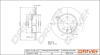 Drive+ - Гальмівний диск DR!VE+ DP1010.11.0146 (фото 1)
