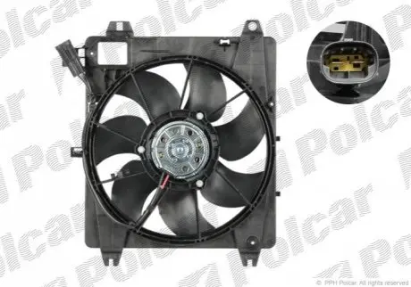 Вентилятор с корпусом / кронштейном Polcar 571623W4
