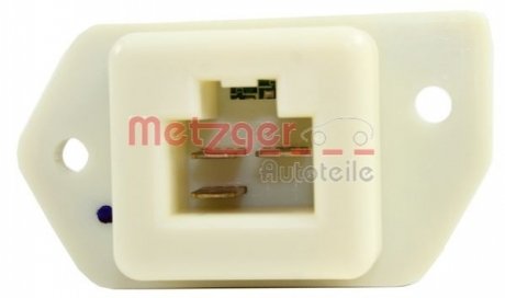 Резистор вентилятора печки, постоянный METZGER 0917339 (фото 1)