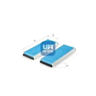 Фото фільтр салону антибактеріальний UFI 34.153.00 Фільтр салону антибактеріальний UFI 34.153.00