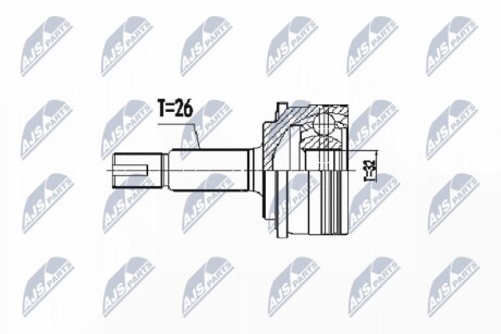 OUTER CV JOINT NTY NPZ-TY-105