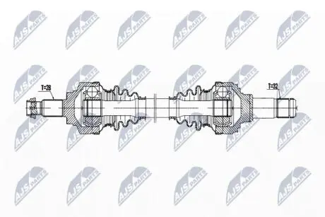 DRIVESHAFT NTY NPW-BM-195