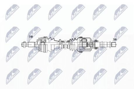 DRIVESHAFT NTY NPW-CT-143