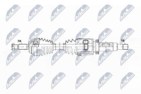 DRIVESHAFT NTY NPW-FR-170