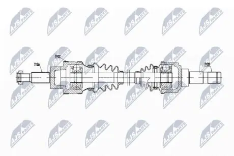 DRIVESHAFT NTY NPW-JG-008