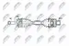 DRIVESHAFT NTY NPW-MZ-086 (фото 1)
