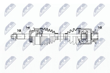 DRIVESHAFT NTY NPW-MZ-092