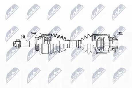 DRIVESHAFT NTY NPW-MZ-092
