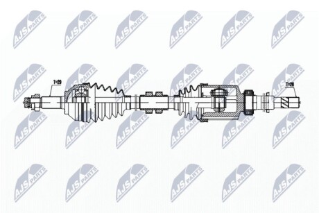 DRIVESHAFT NTY NPW-NS-167