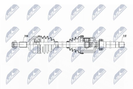 DRIVESHAFT NTY NPW-PE-103