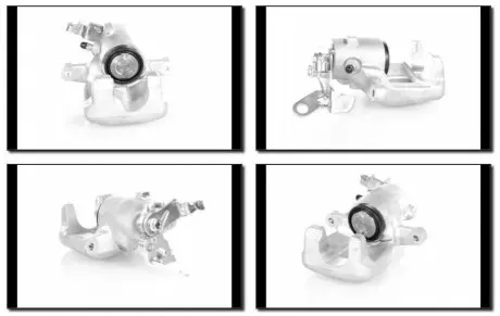 Супорт задній лівий Audi A3, TT Seat Altea Skoda Octavia II VW Golf V, Golf VI 1.2-2.0D 05.03- GH-Parts GH-459954V