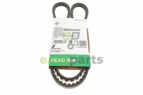Ремінь генератора Toyota Hilux/Land Cruiser 2.4D 88-02/Ford Sierra 2.8 87-88 (13x1200) INA FB 13X1200