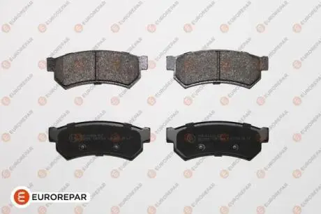 Колодки гальмівні дискові (комплект 4 шт) Eurorepar 1639379580