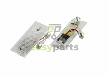 Розсіювач ліхтаря підсвітки номерного знаку E83/E53 AND 42945040